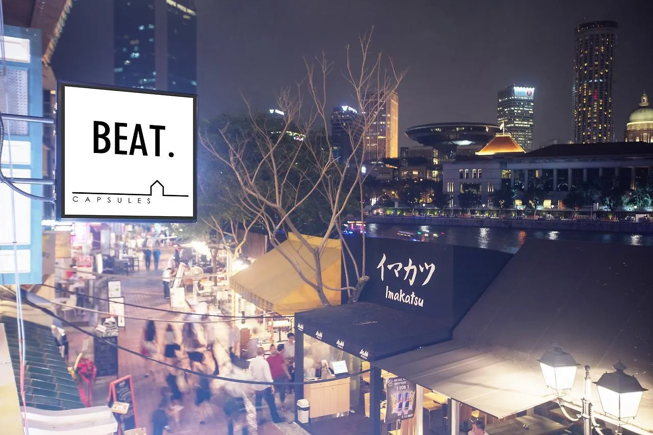 ** Capsule hotel Beat. Capsule Hostel @ Boat Quay Singapore